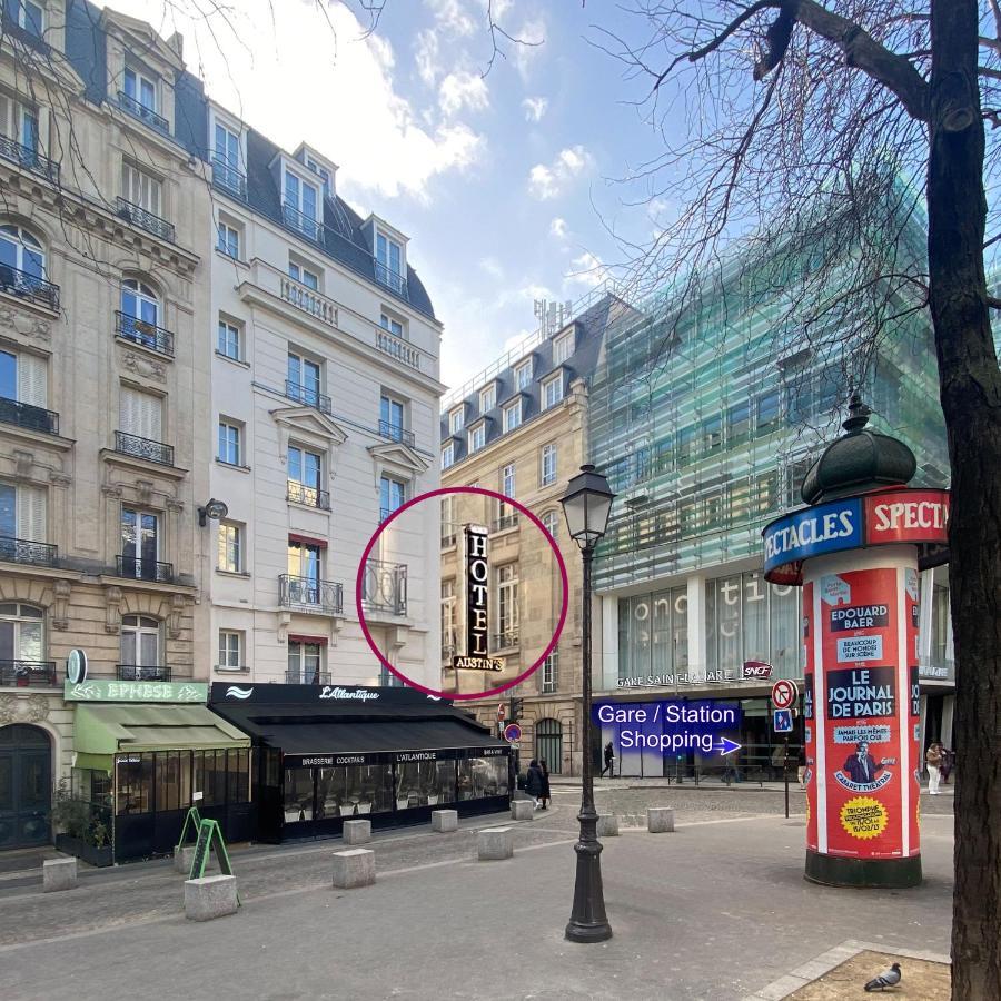 Austin'S Saint Lazare Hotel París Exterior foto