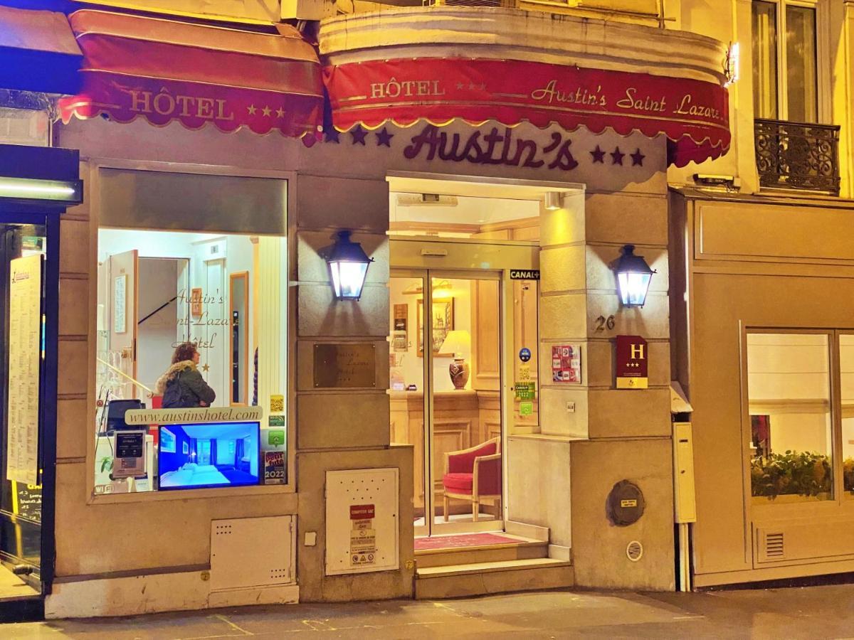 Austin'S Saint Lazare Hotel París Exterior foto